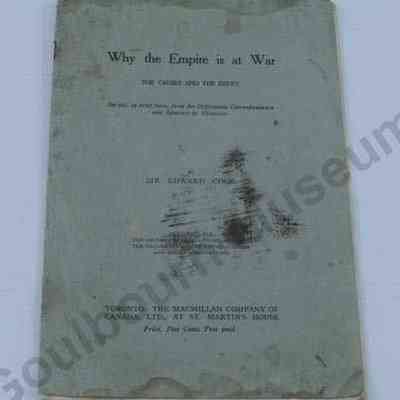 Book: Why the Empire is at War: The Causes and the Issues