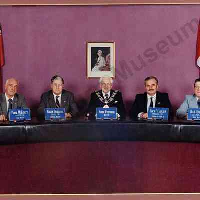 Framed Photograph: Goulbourn Mayor and Councillors 1985-1988