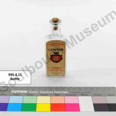 Bottle, Chamberlain's Spirits of Camphor
