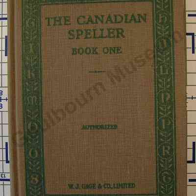Book: The Canadian Speller Book One