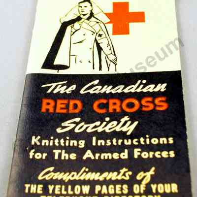 Red Cross Knitting Booklet