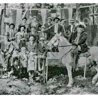 Photograph: Hazeldean Loyal Orange Lodge (L.O.L.), 1912