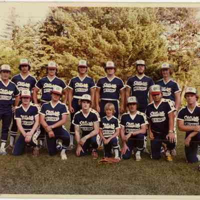 Print, Photographic: Stittsville Merchants, baseball