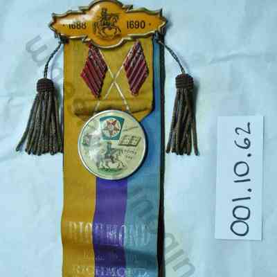 Badge, Membership: Richmond Loyal Orange Lodge, No. 151