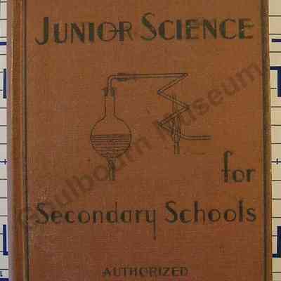 Textbook: Junior Science for Secondary Schools