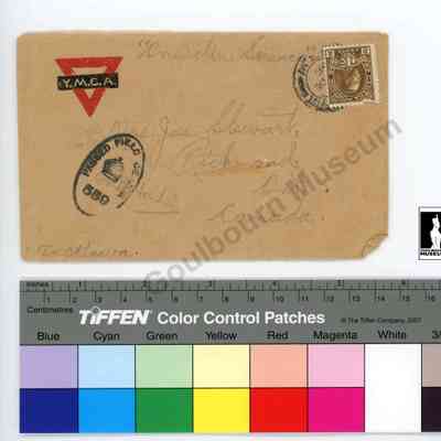 Envelope: Sefton Stewart to Margaret Stewart