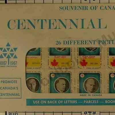 Stamp, Postage: Centennial Stamps