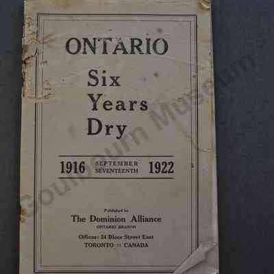 Ontario Six years Dry