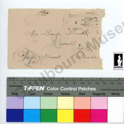 Envelope: Mr. George Stewart