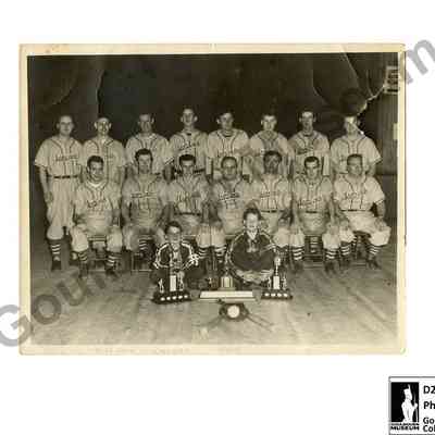 Photograph, Softball Champions, 1954