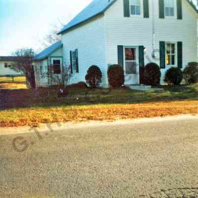 Photograph: Thompson's Home and Log Stable, 1978