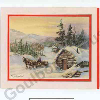 Christmas Card and Envelope