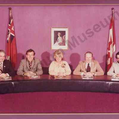 Framed Photograph: Goulbourn Mayor and Councillors 1980-1982