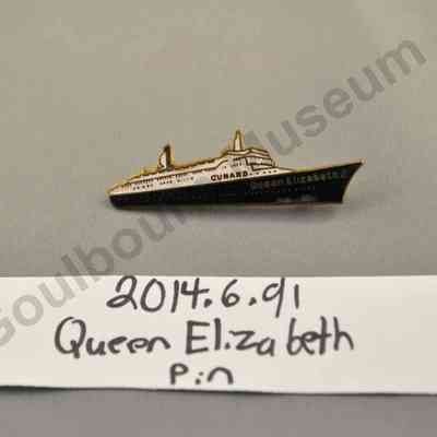 Pin: Queen Elizabeth ocean liner