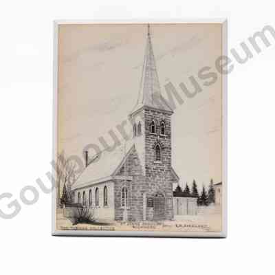 Print: St. Johns Anglican Church, Richmond