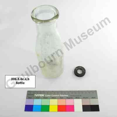 Milk Bottle & Stopper