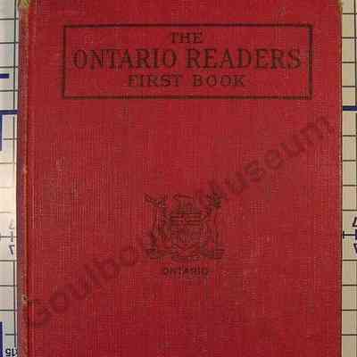 Textbook: The Ontario Readers First Book
