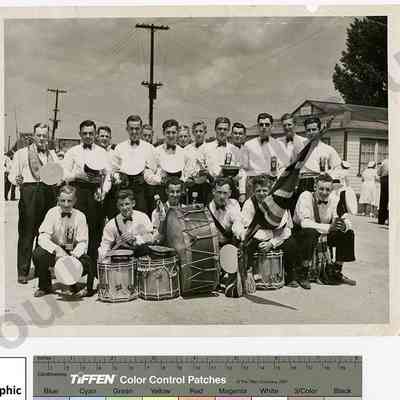 Print, Photographic: Stittsville Orange Young Britons (O.Y.B.) Band
