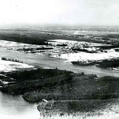 Aerial View of Port Everglades 1930's