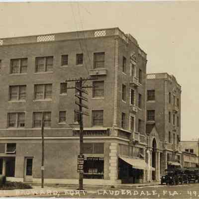Hotel Broward, corner of S. Andrews Ave. & E. Las Olas Blvd.