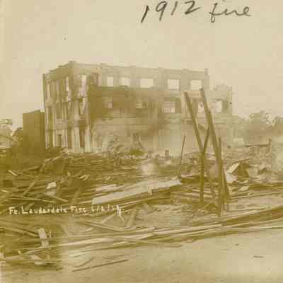 1912 Downtown Fort Lauderdale Fire