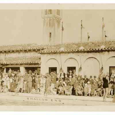 Swim Meet Crowd at the Las Olas Casino Pool