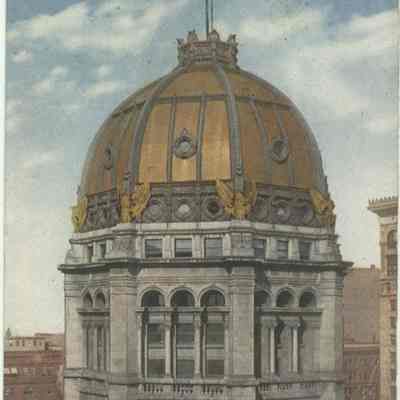 Dome of New Post Office Building, Chicago