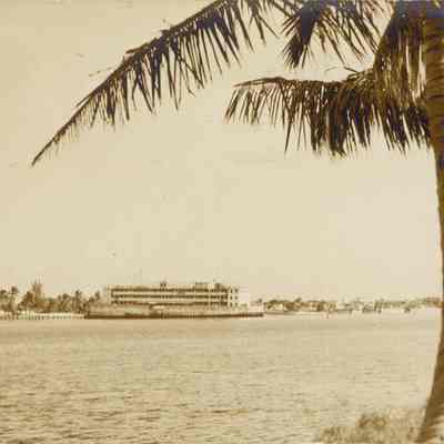 Amphitrite Hotel anchored in New River Sound, Fort Lauderdale