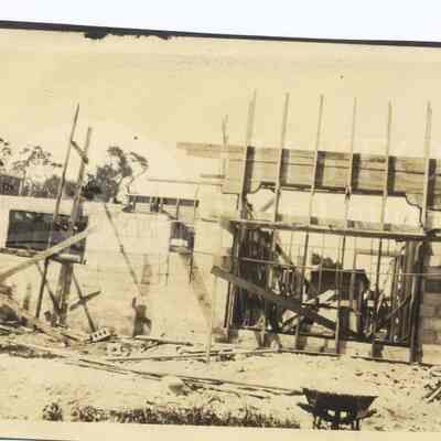 Follansbee home under construction