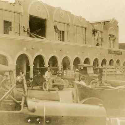 The Fort Lauderdale City hall after Sept. 18 1926 Hurricane.