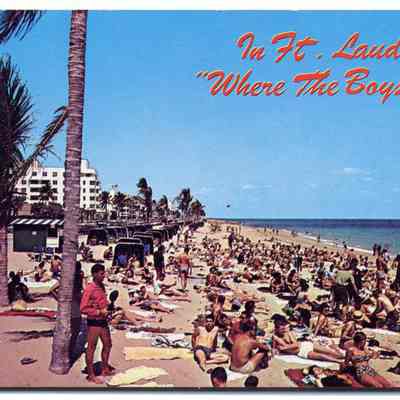 In Ft. Lauderdale "Where The Boys Are"
