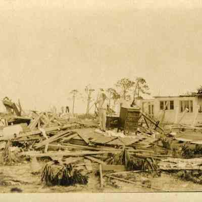 More destruction done to some homes by the Sept. 18, 1926 Hurricane, Fort Lauderdale, Fl.