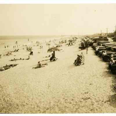 Las Olas Beach Scene 1931