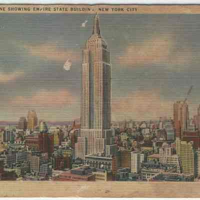 Midtown Skyline showing Empire State Building, New York City