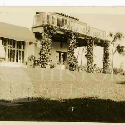 Exterior view of the Follansbee home