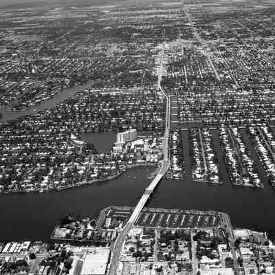 Aerial of Las Olas Boulevard