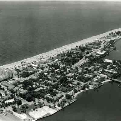 Aerial Las Olas Beach