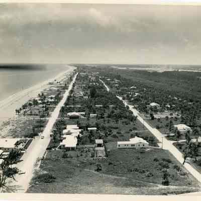 Aerial View of North Fort Lauderdale Beach Looking South