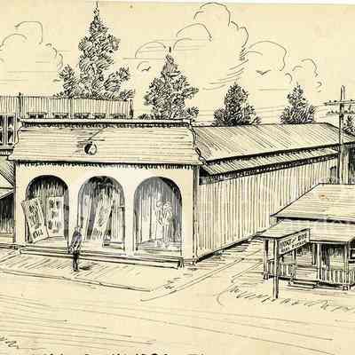 Wall St The Old Queen Theatre 1920