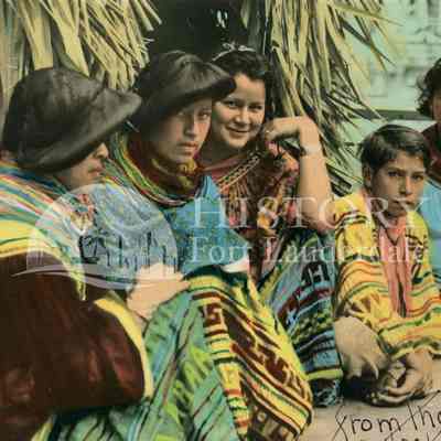 Seminole Children at Stranahan Park Amphitheater 1937
