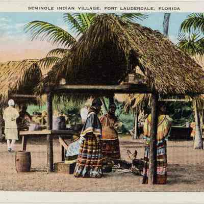 Seminole Indian Village, Fort Lauderdale, Florida
