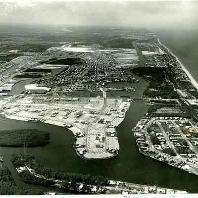 Sunrise Shopping Center and Coral Ridge Development 1954