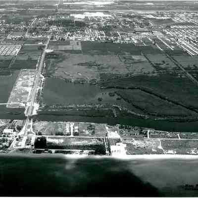 Aerial View of Diplomat Golf Course (Hallandale) 1952