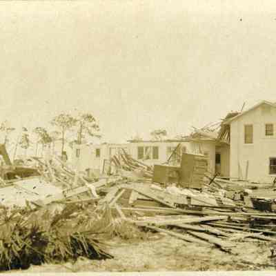 Damage done to several buildings by the Sept. 18, 1926 Hurricane, Ft. Lauderdale, Fl.