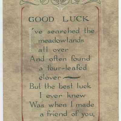 Good Luck