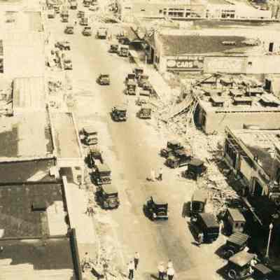 Downtown Ft. Lauderdale, Fl. after the Sept. 18, 1926 Hurricane