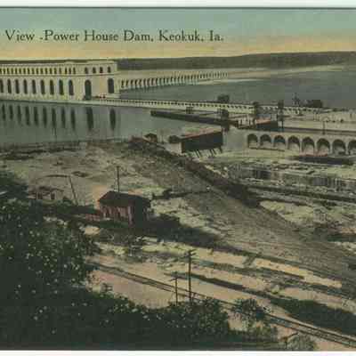 General View, Power House Dam, Keokuk, Iowa