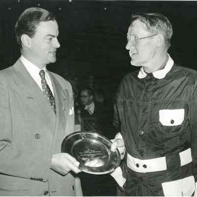 Award Presentation at Wolverine Harness Raceway