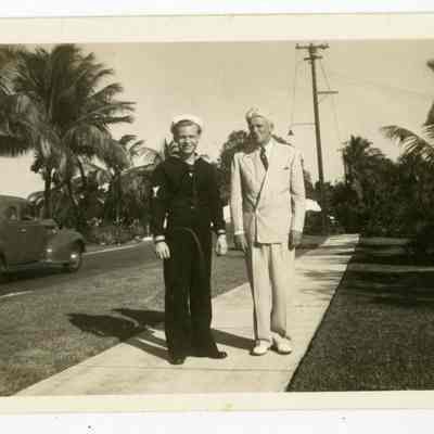 Thomas Hubbell and Unknown Man