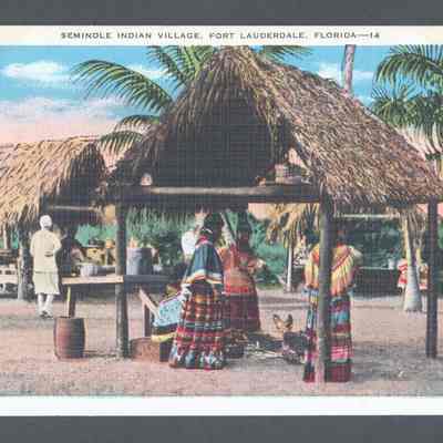 Seminole Indian Village, Fort Lauderdale, Florida--14